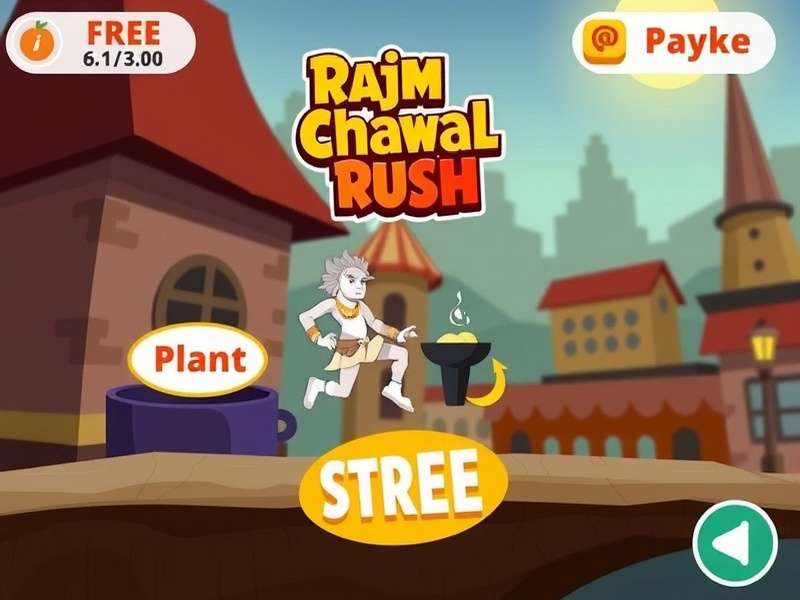 Rajma Chawal Rush Game Screenshot